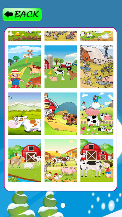 Games For Kids Jigsaw Puzzles Farm Animal Version screenshot 2