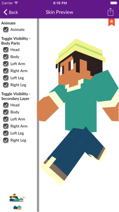 Cartoon Skins - New Skins for Minecraft PE Edition screenshot 3