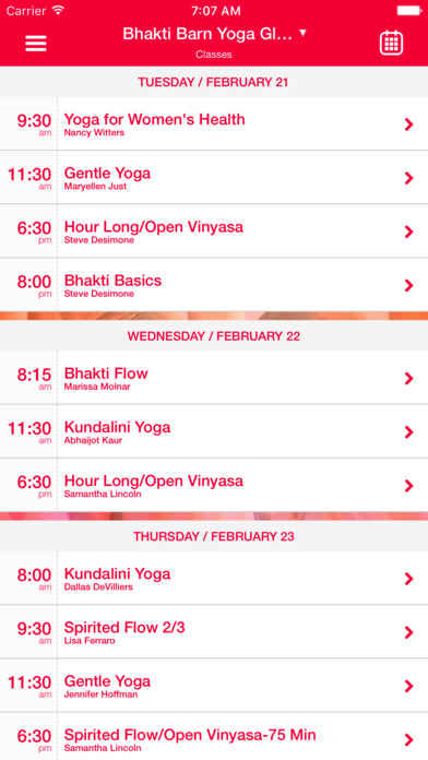Bhakti Barn Yoga screenshot 2