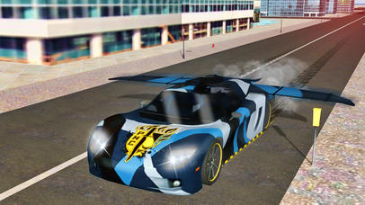 Sports Flying Racing Car Simulator 3d Games screenshot 4