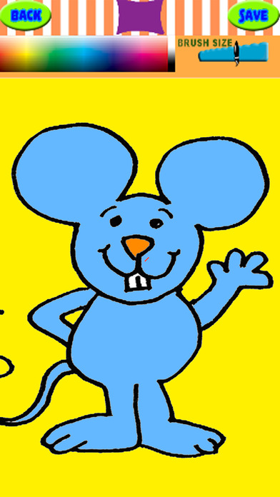 Cat And Mouse Coloring Book Games For Kids screenshot 3