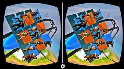 VR Sky Visit Roller Coaster pro screenshot 3