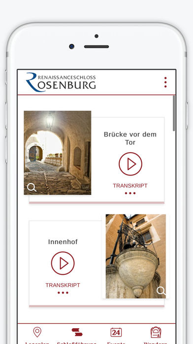 Renaissanceschloss Rosenburg screenshot 2