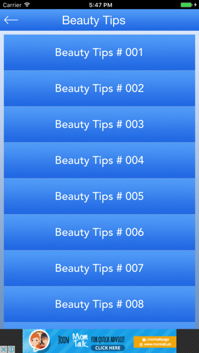 Beauty Tips - For Girls screenshot 3