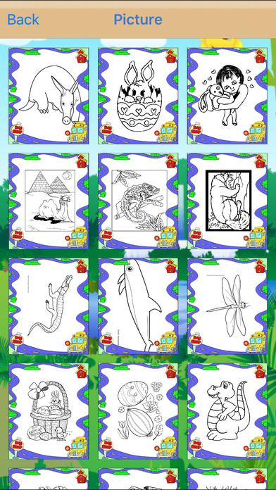 Paint Animals : Draw for Kids - Coloring Book screenshot 2
