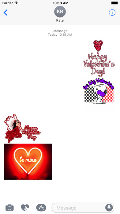 Valentine Animated Sticker screenshot 2