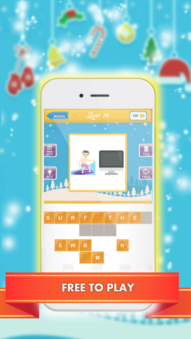 Guess The Word From Emoji Blitz Icon - Free Trivia screenshot 3