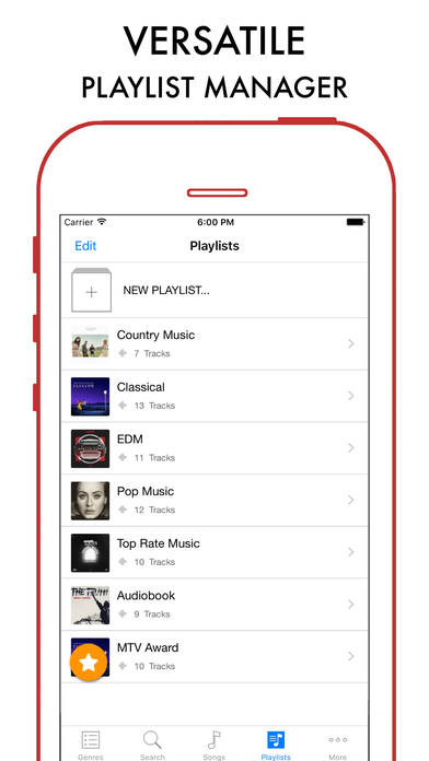 음악 플레이어 - MP3 스트리머 및 재생 목록 관리자 screenshot 4