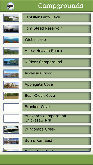 Oklahoma Camping And National Parks screenshot 2