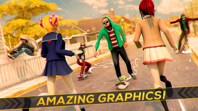 Skater Girl: The Anime Challenge screenshot 2