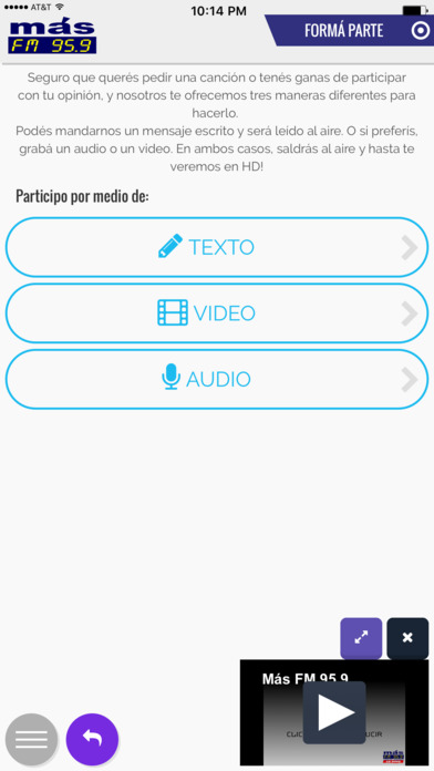 MÁS FM 95.9 screenshot 3