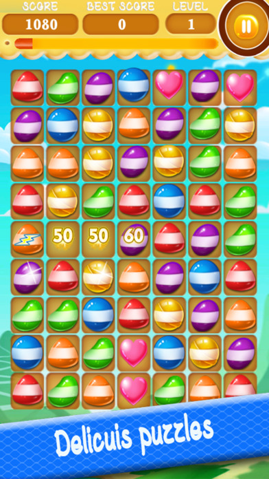 Sweet Candy Boom: Sweet puzzle screenshot 2