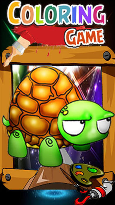 Turtles Family Cartoon Coloring Version screenshot 3