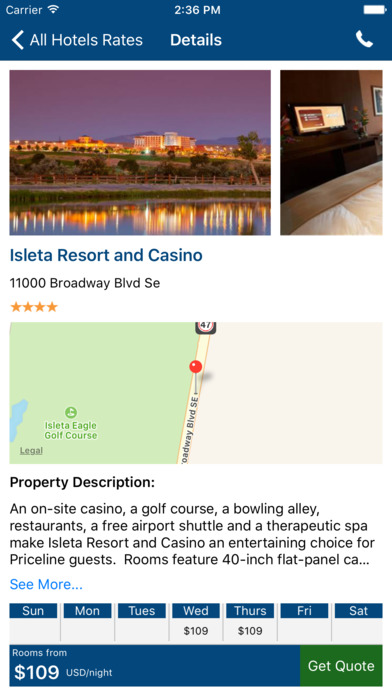 i4albuquerque - Abluquerque Hotels & Yellow Pages screenshot 2