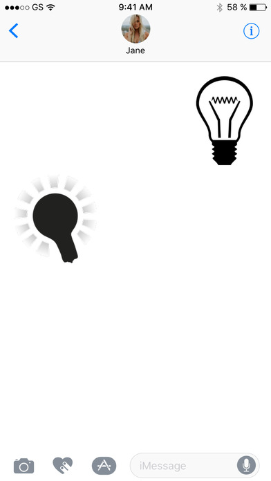 Light Bulb Sticker Pack screenshot 2