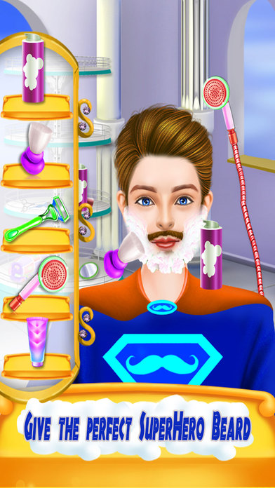 Superhero Beard Shave Salon screenshot 2