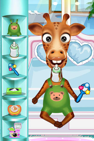 Doctor And Giraffe Mommy-Animal Delivery Games screenshot 3