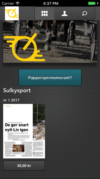 Sulkysport screenshot 2