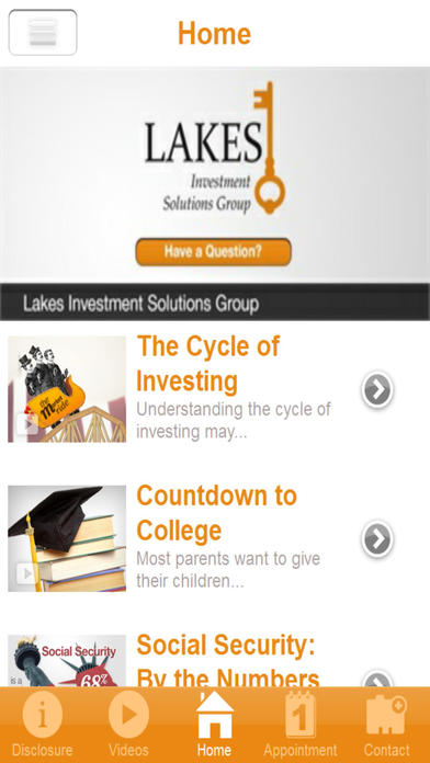 Lakes Investment Solutions Group screenshot 2