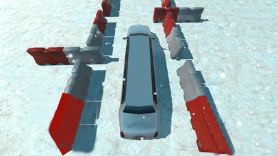 Snow Limo Parking : Crazy Driving Sim-ulator 2017 screenshot 2