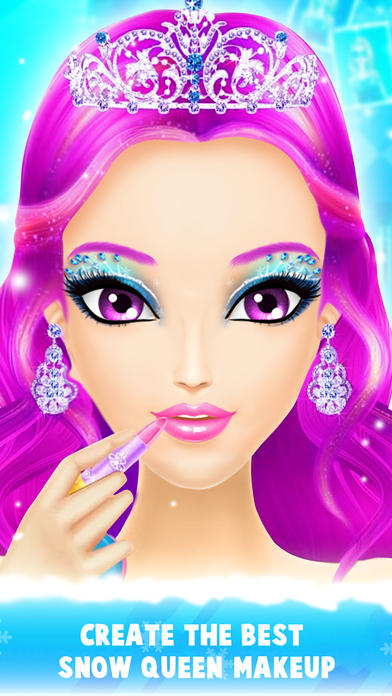 Snow Queen Makeup Salon screenshot 2