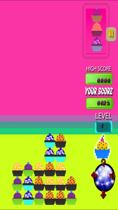 Arcade Cupcake War : Line Game screenshot 2