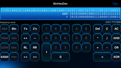 BinHexDec - Programmers Calculator screenshot 2