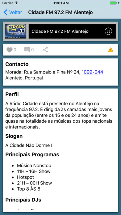 Rádio Portugal Online screenshot 4