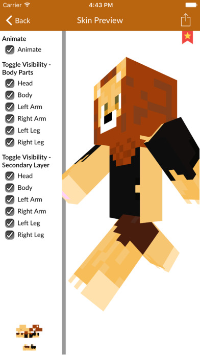 Animal Skins Pro - New Skins for Minecraft Edition screenshot 3