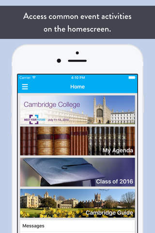 Cambridge College 2016 screenshot 2