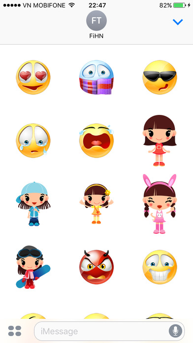 Cute Stickers - Emoji screenshot 3