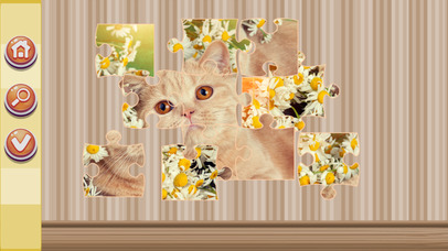 cats jigsaw puzzles game for kids screenshot 3