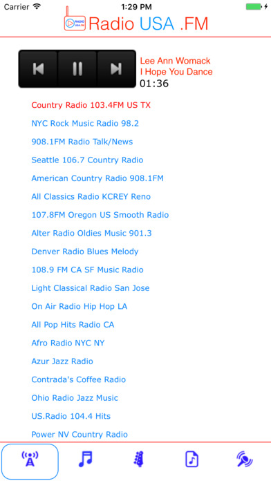 Radio USA .FM screenshot 2