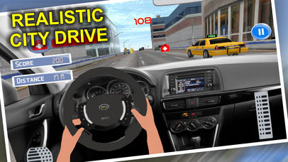 Turbo Highway Traffic Car Driving Pro screenshot 3