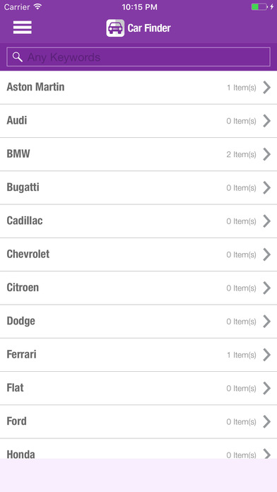 Ultimate Car Finder screenshot 2
