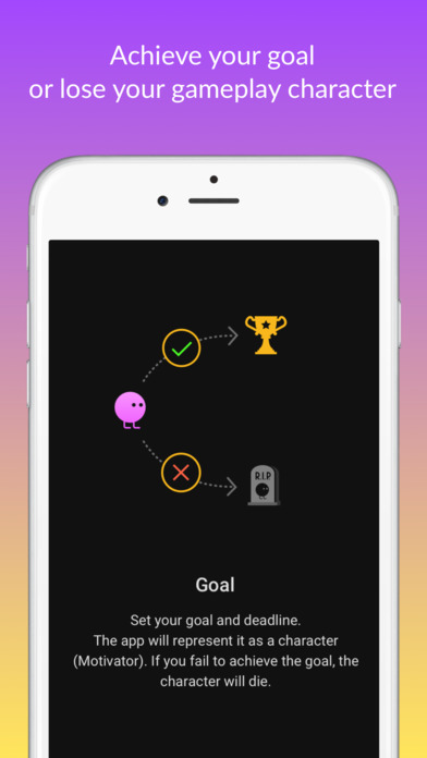 Motivator — habits tracker & life goals motivation screenshot 2