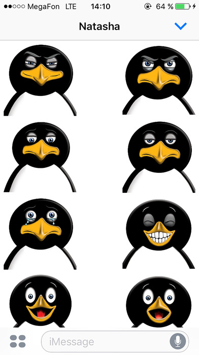 Penguin - Cute stickers screenshot 2