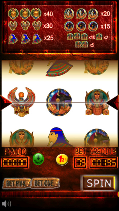 Pharaoh island luck Slots screenshot 2