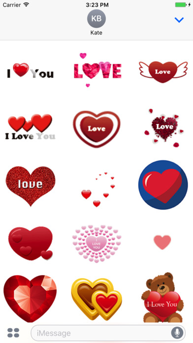 Love-Stickers. screenshot 2