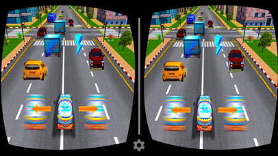 VR Highway tuktuk TrafficRacer screenshot 3