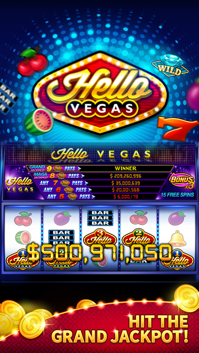 Screenshot 1 Hello Vegas Slots – Free Big Win Machines