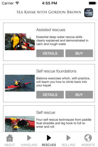 Sea Kayak with Gordon Brown screenshot 4