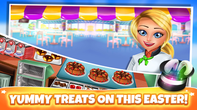 Easter Bakery Cafe - Food Chef Cooking Games screenshot 3