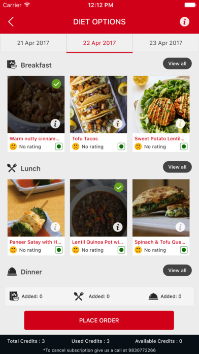 Liveat - Health food delivery screenshot 3