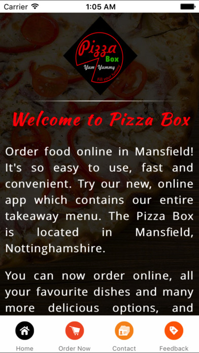 Pizza Box Mansfield screenshot 2