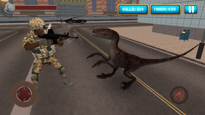 Jurassic Dinosaur Attack 2017 screenshot 4