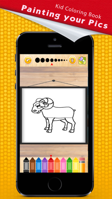 Animal Kid Coloring Book Pro 3 screenshot 3
