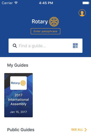 Rotary Events screenshot 2