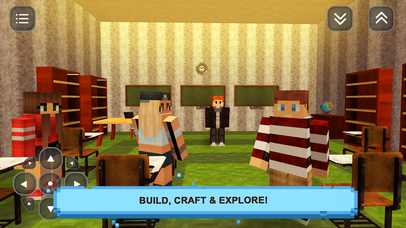High School Girls Story: Building & Crafting screenshot 2