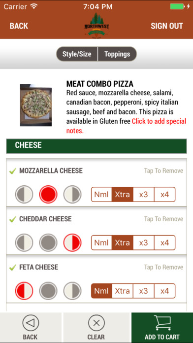 Northwest Pizza Company screenshot 4